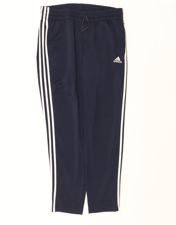Adidas Træningsdragtsbukser til kvinder UK 16/18 Large Navy Blue Polyester