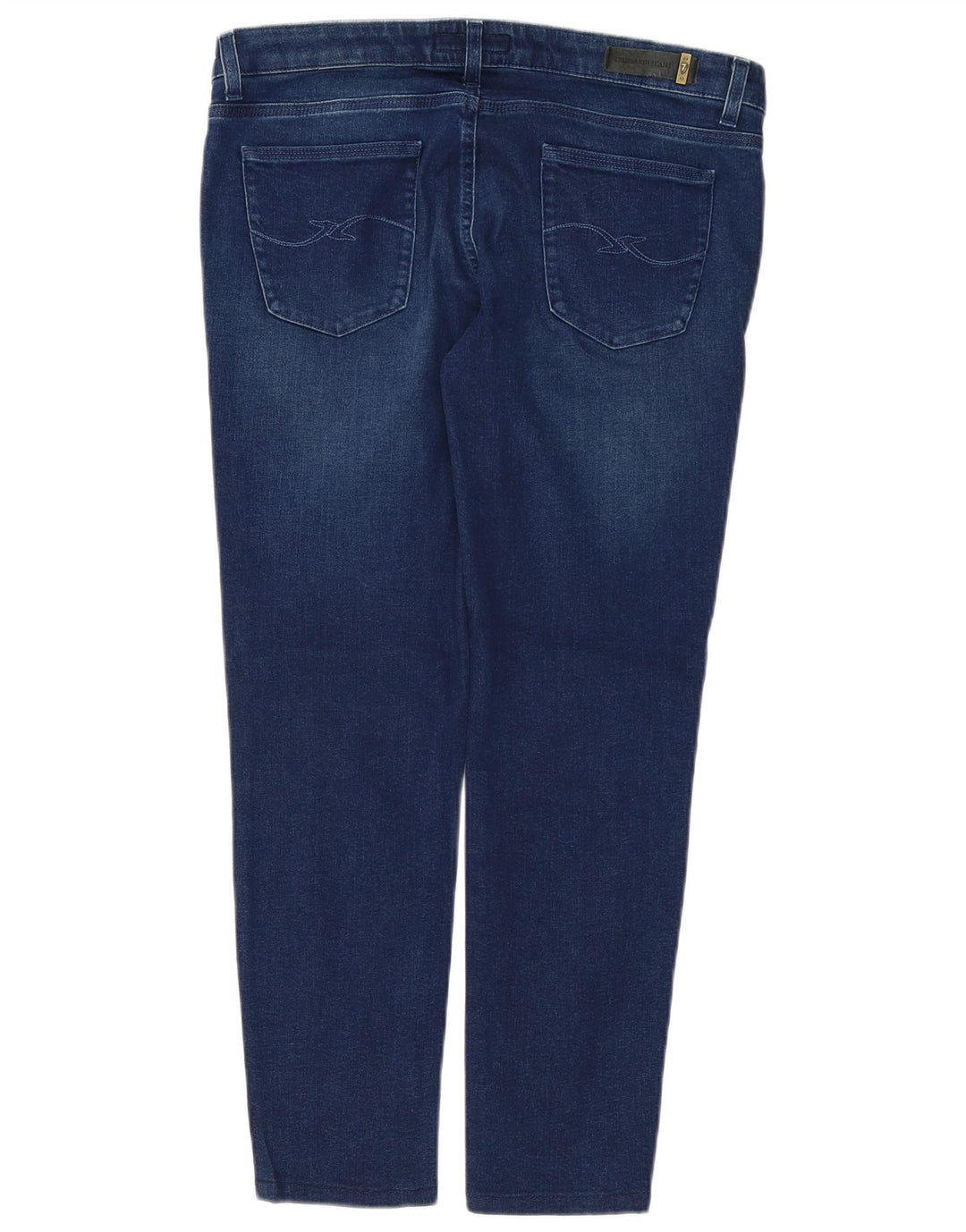 TRUSSARDI koniske jeans til kvinder W29 L28 Marineblå