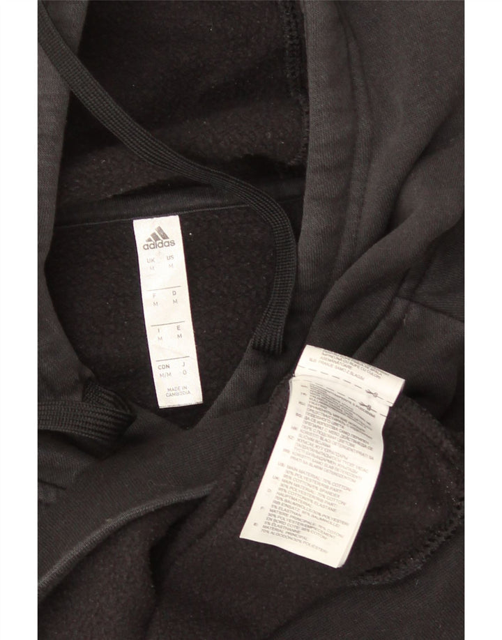 ADIDAS Hættetrøje til mænd Medium Sort bomuld