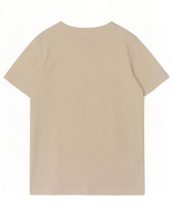 Nike drenge grafisk t-shirt top 12-13 år stor beige bomuld