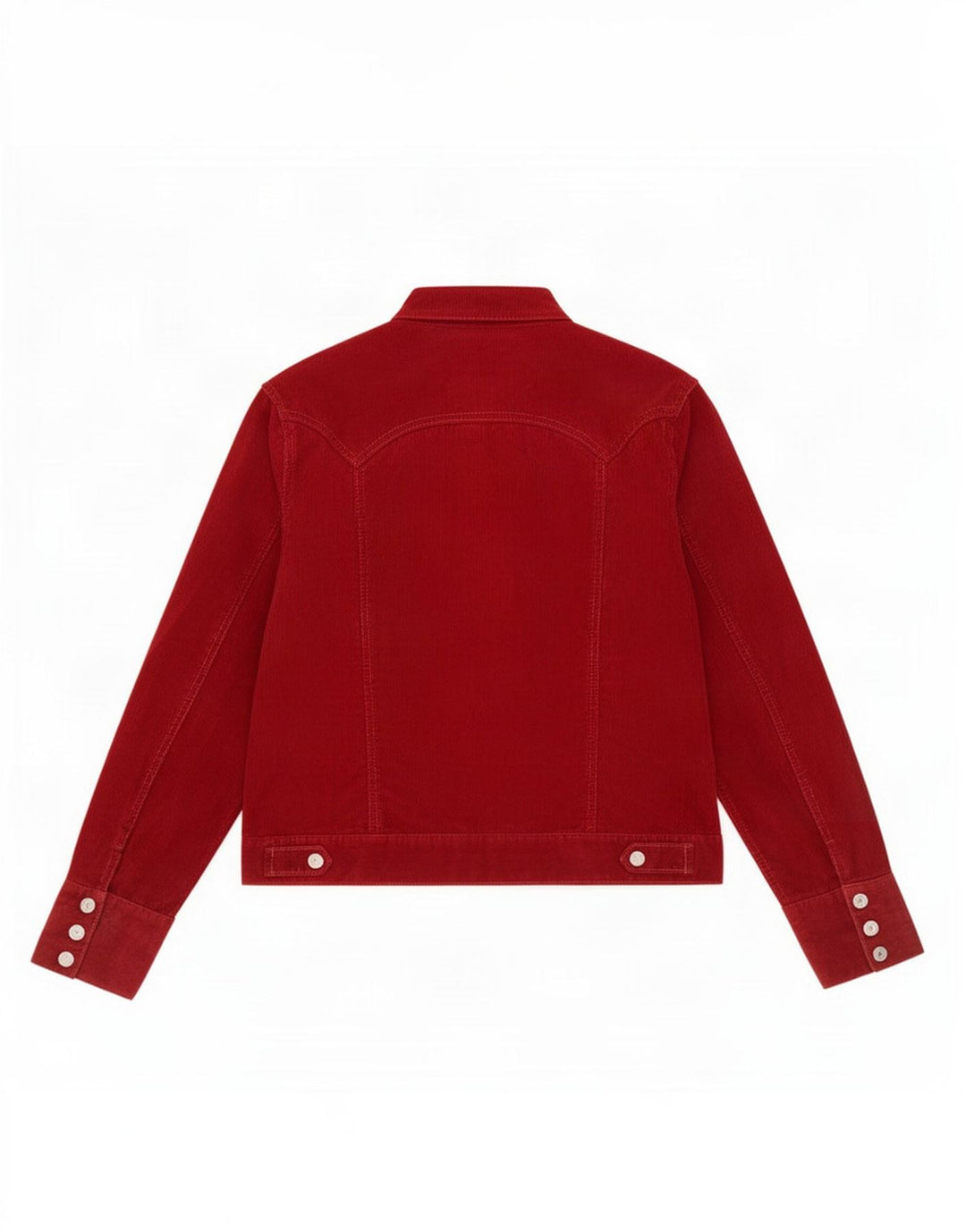 Gap Womens Corduroy Jacket UK 16 Large Red