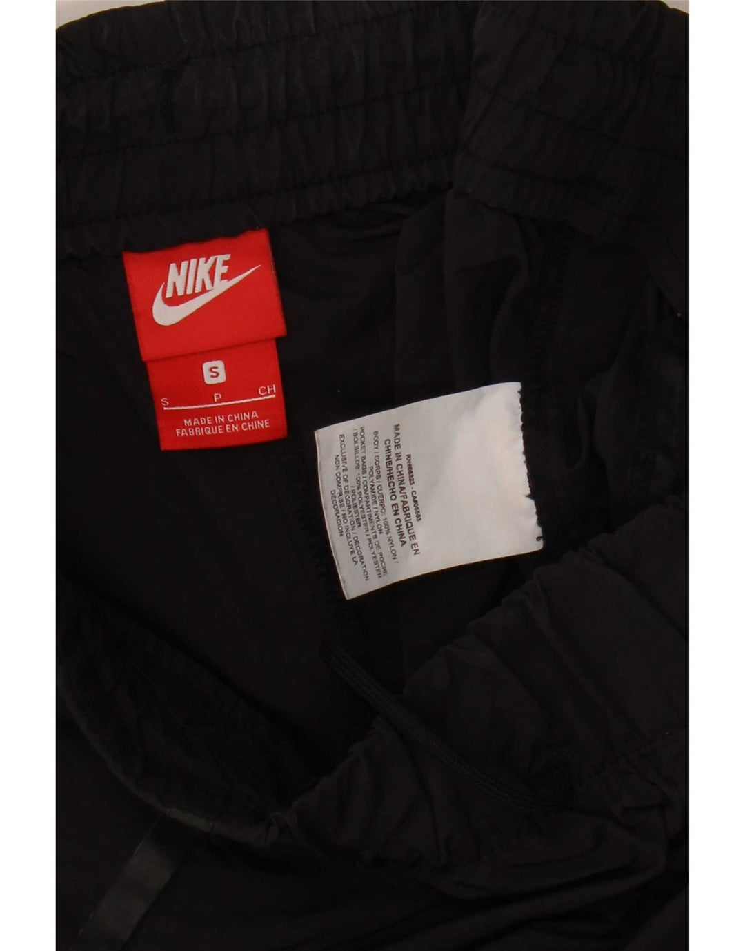 Nike Womens Crop træningsdragt Bukser UK 10 Small Black Nylon