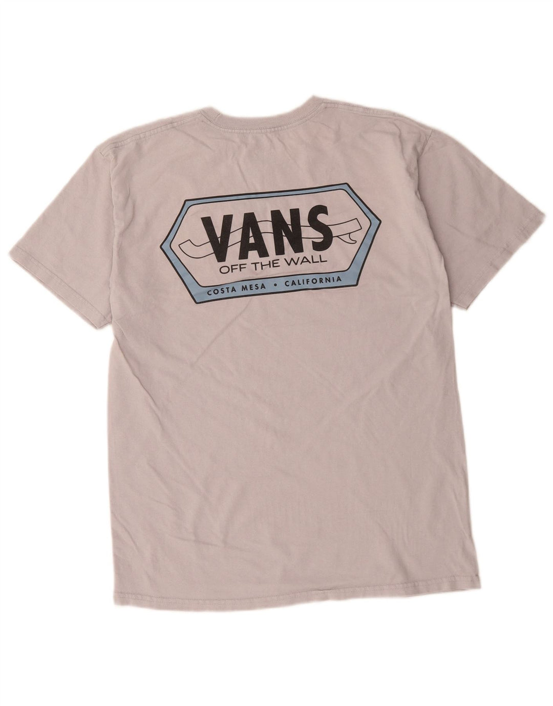 Vans Herre grafisk T-shirt Top mellemgrå bomuld