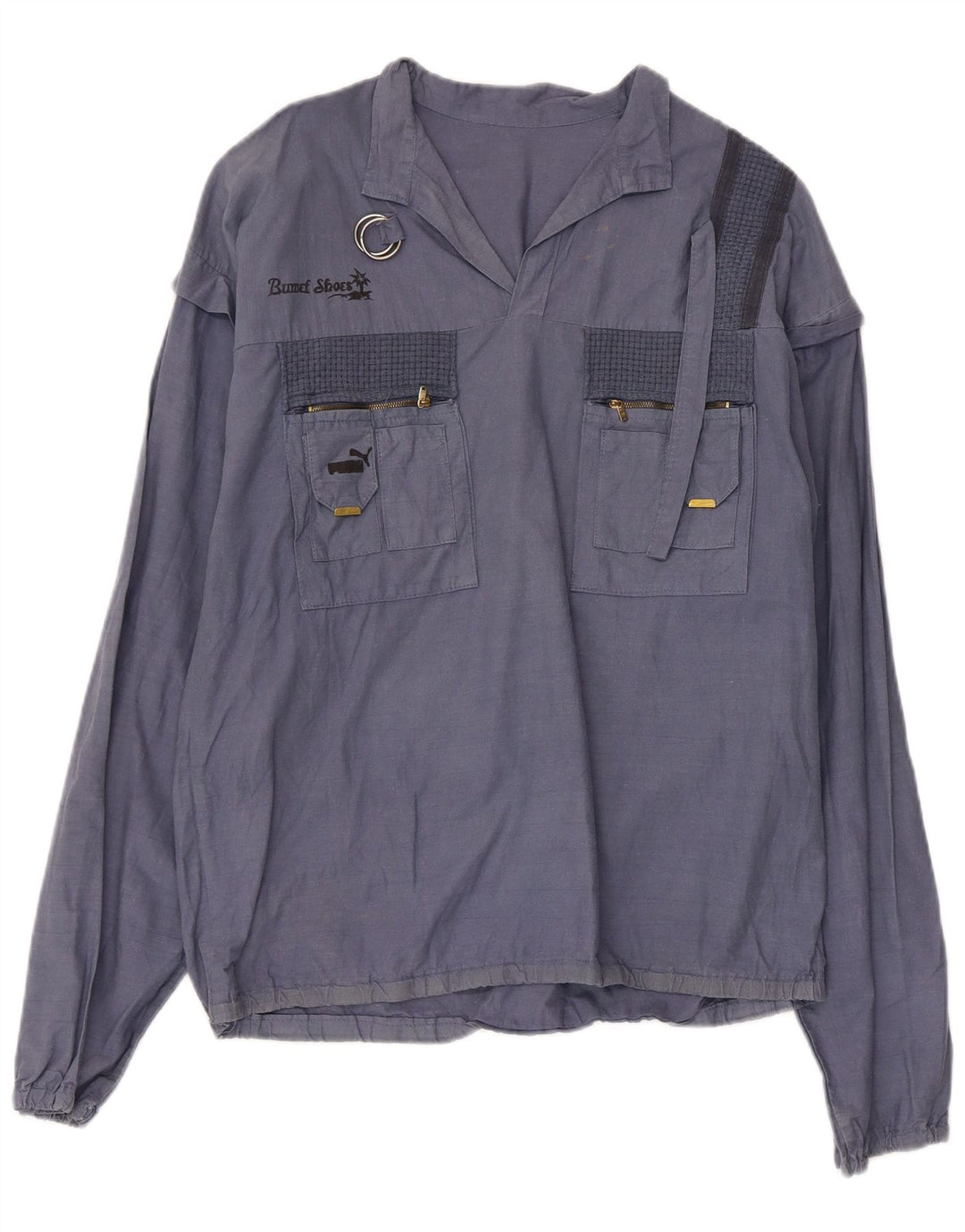 PUMA Dame Pullover Shirt UK 18 XL Blå