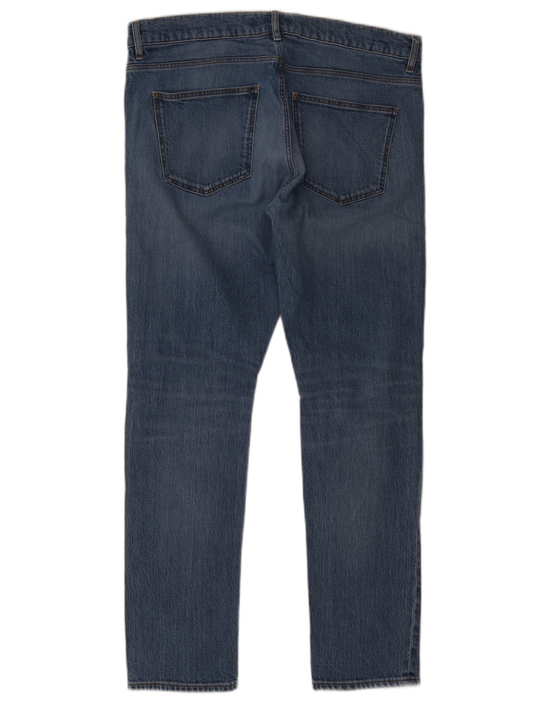 Trussardi Herre Distressed Slim Jeans W34 L31 Blå