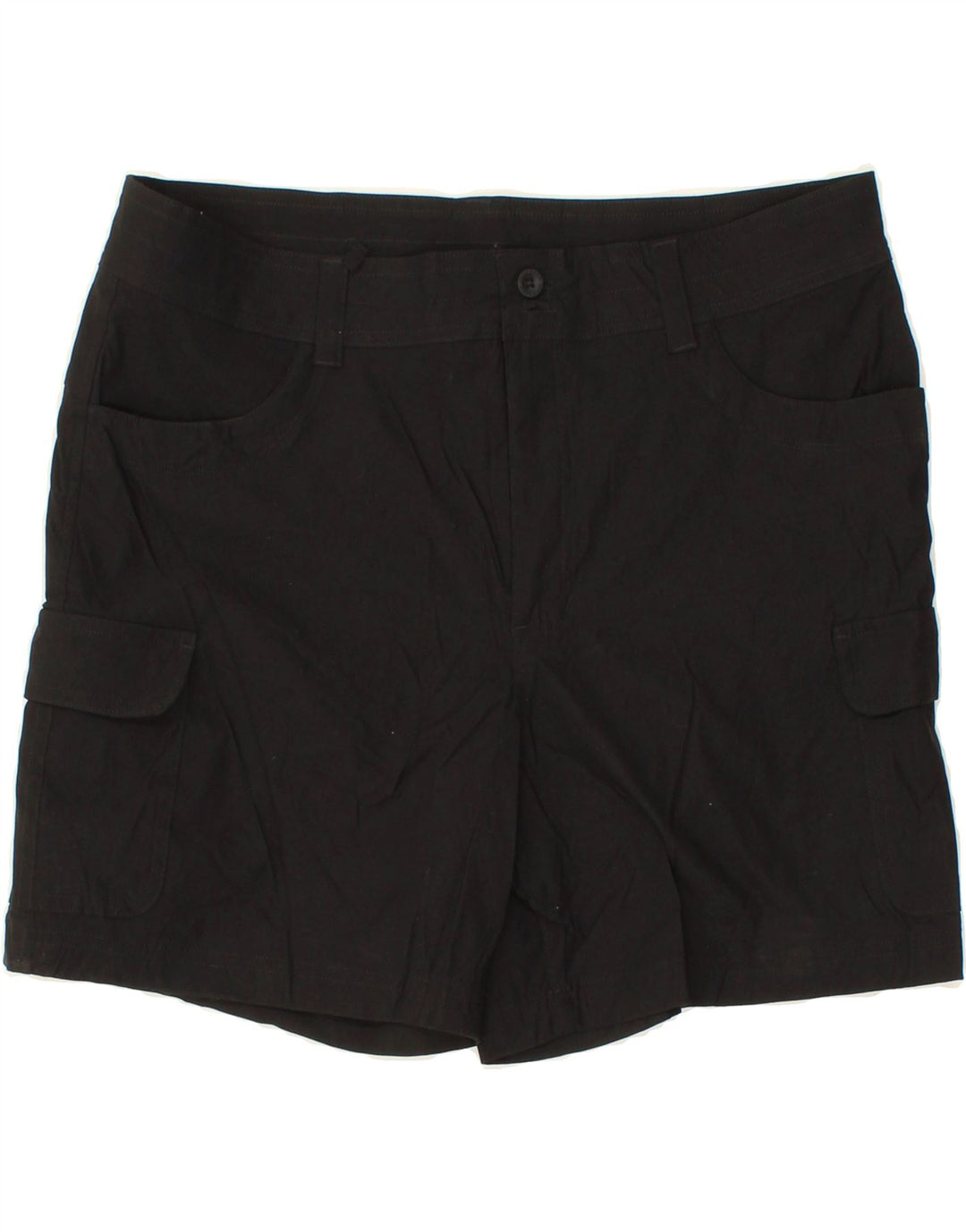 EDDIE BAUER Womens Cargo Shorts US 14 XL W36  Black Cotton Vintage Eddie Bauer and Second-Hand Eddie Bauer from Messina Hembry 