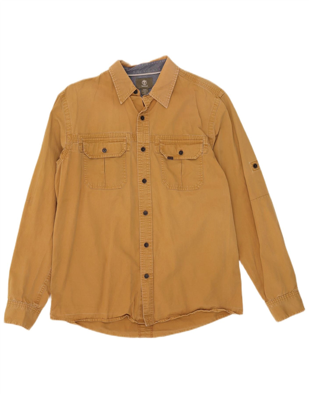Timberland Herre Regular Fit skjorte Medium gul bomuld