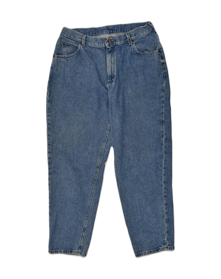 LEE Womens Tapered Jeans US 16 2XL W32 L28 Blue Cotton | Vintage Lee | Thrift | Second-Hand Lee | Used Clothing | Messina Hembry 