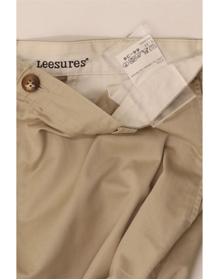 LEE Mens Straight Chino Trousers W44 L29 Beige Cotton Vintage Lee and Second-Hand Lee from Messina Hembry 