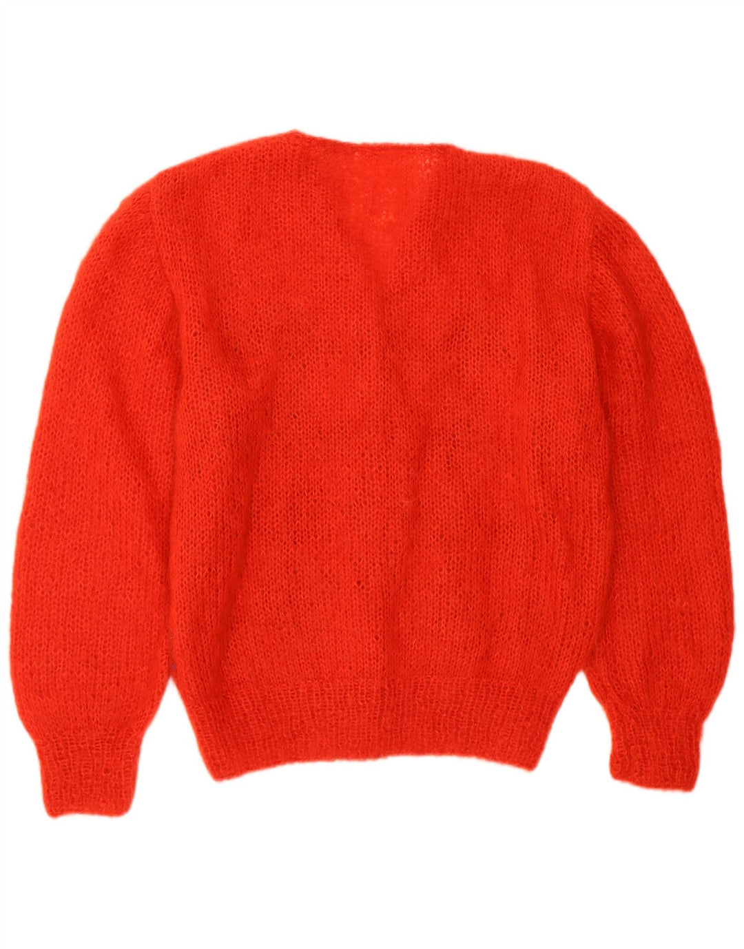 VINTAGE Dame Cardigan Sweater UK 16 Large Red Argyle/Diamond