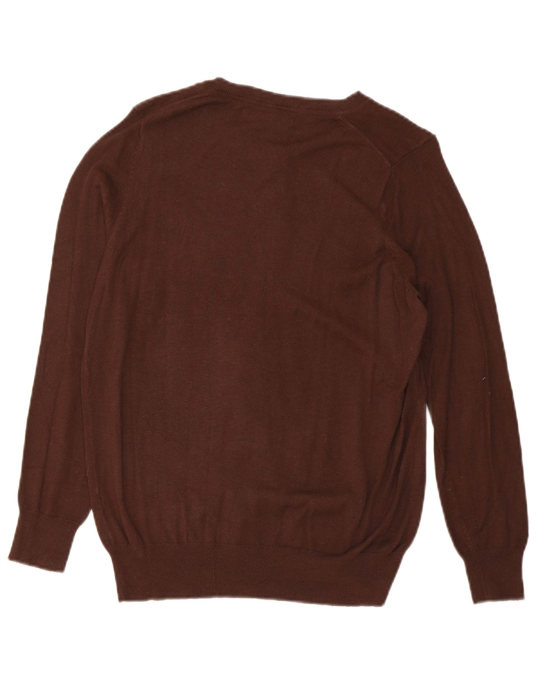 Zara Dame Cardigan Sweater UK 14 Medium Brun