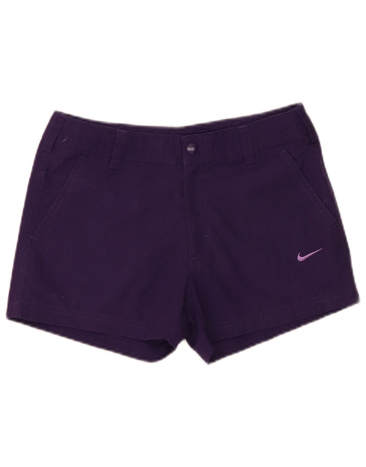 Nike Chino Shorts til piger 10-11 år Medium W26 Lilla polyester