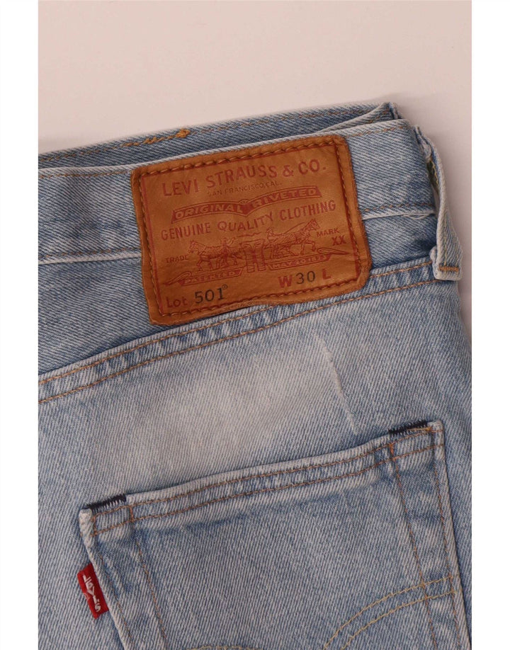 Levi's Herre 501 denimshorts W30 Medium Blue
