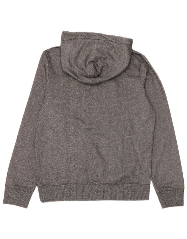 Aeropostale Herre grafisk hættetrøje Jumper Medium Grey Flecked Polyester