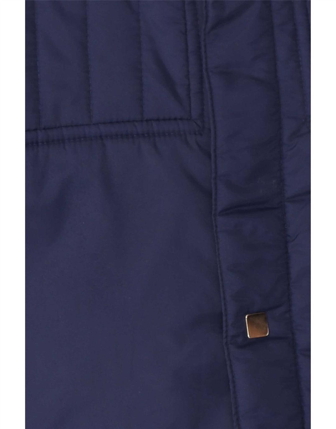 Vintage herre vindjakke 42 XL marineblå nylon