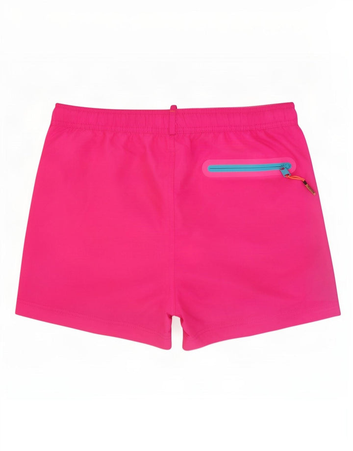 Superdry Badeshorts til mænd XL Pink Colourblock Polyester