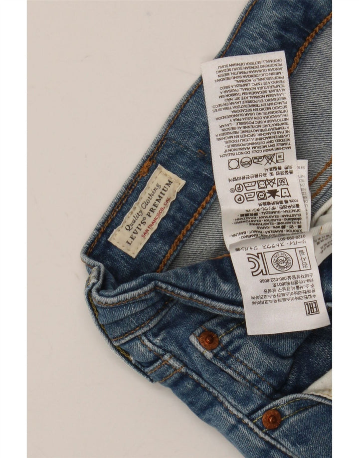 Levi's Herre 511 Slim Jeans W36 L32 Blå Bomuld