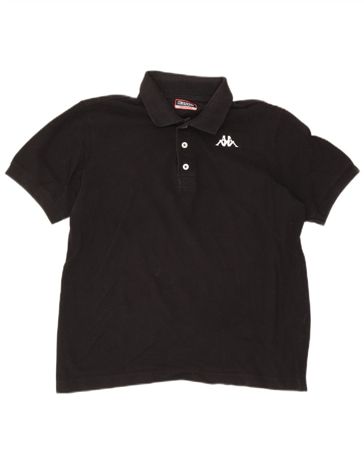 Kappa herre poloshirt Medium Sort