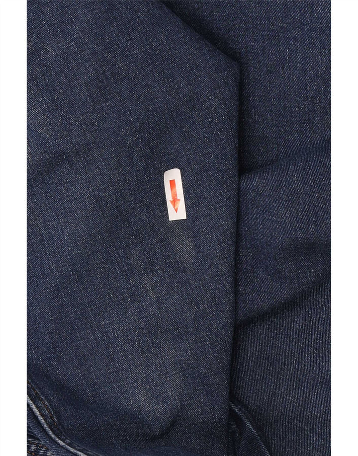 Wrangler Herre Texas Straight Jeans W42 L32 Blå Bomuld