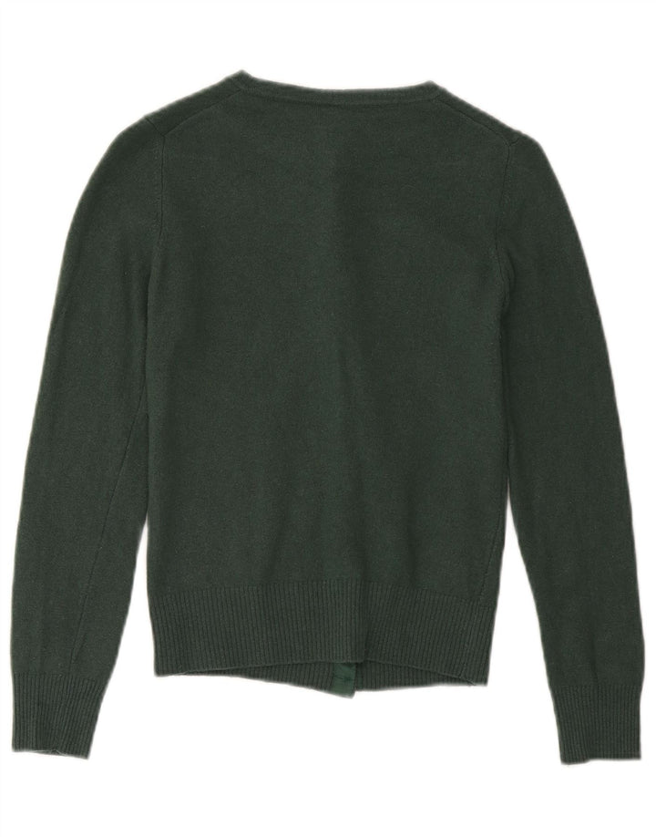 Benetton Girls Cardigan Sweater 7-8 år Grøn