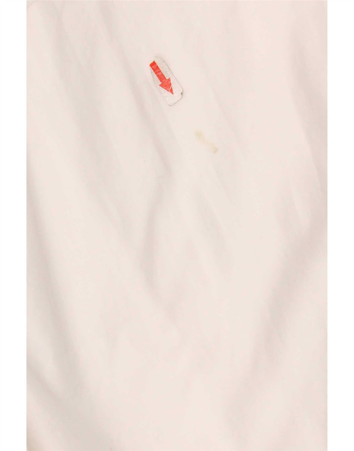 Marks & Spencer Womens Autograph Shirt Bluse UK 12 Medium White Bomuld