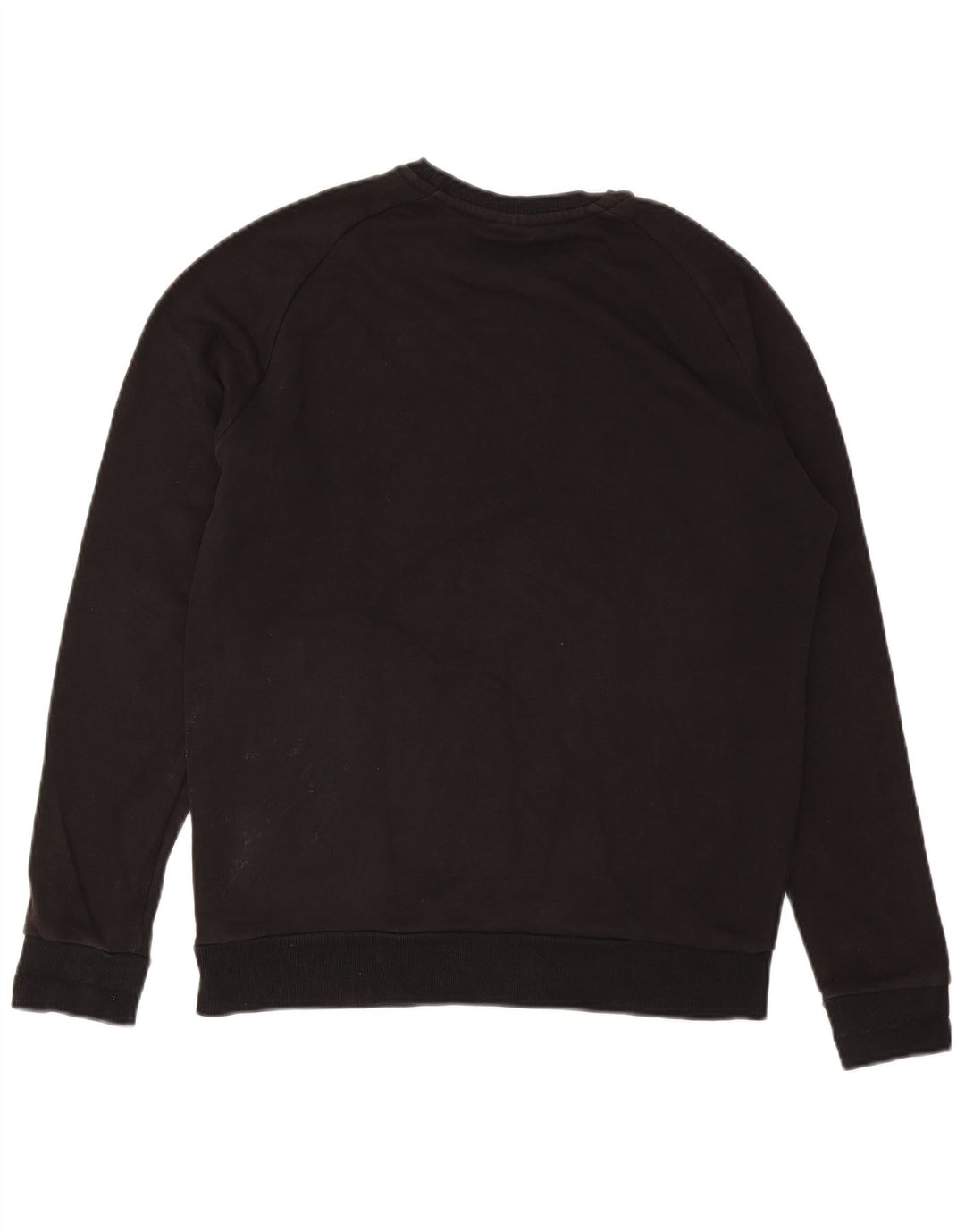 Adidas Grafisk Sweatshirt Jumper Medium Sort Bomuld