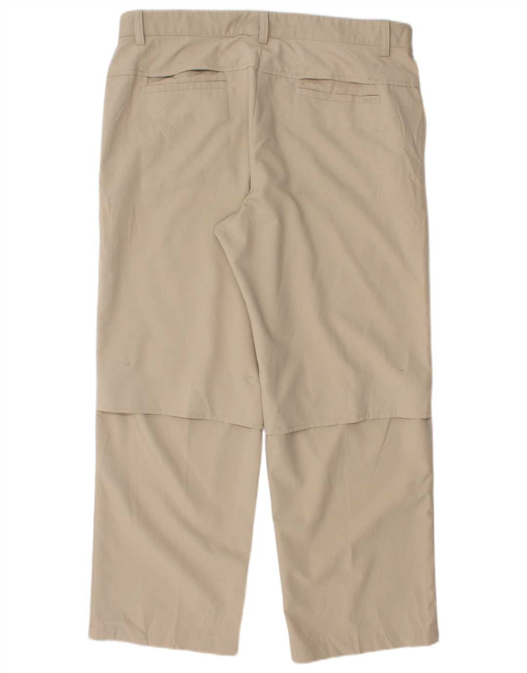 Izod Lige Chinobukser til mænd W36 L28 Beige Polyester