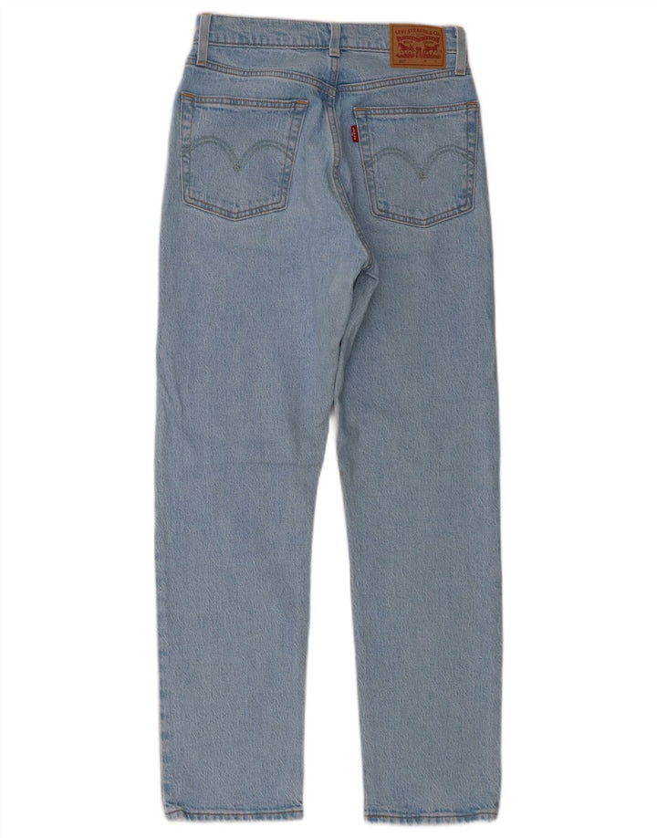 Levi's Dame 501 Straight Jeans W25 L28 Blå Bomuld
