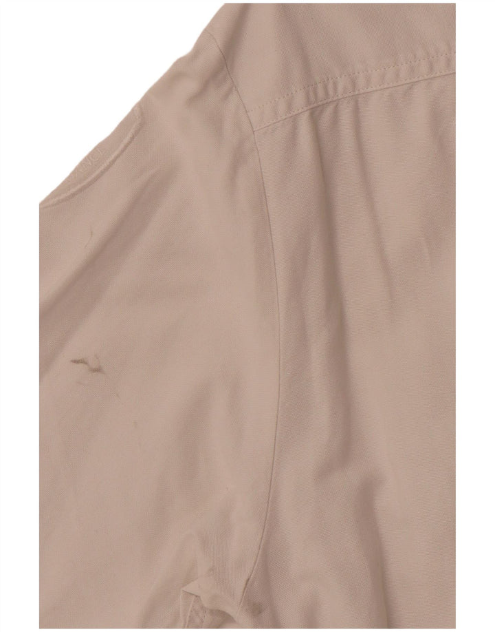 BLAUER Militærskjorte til mænd XL Hvid Bomuld