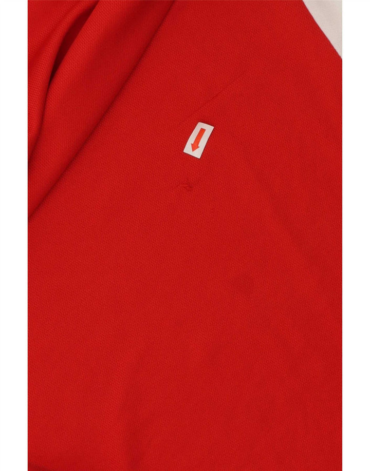 Lotto Herre Grafisk Polo Shirt XL Rød Colourblock Polyester