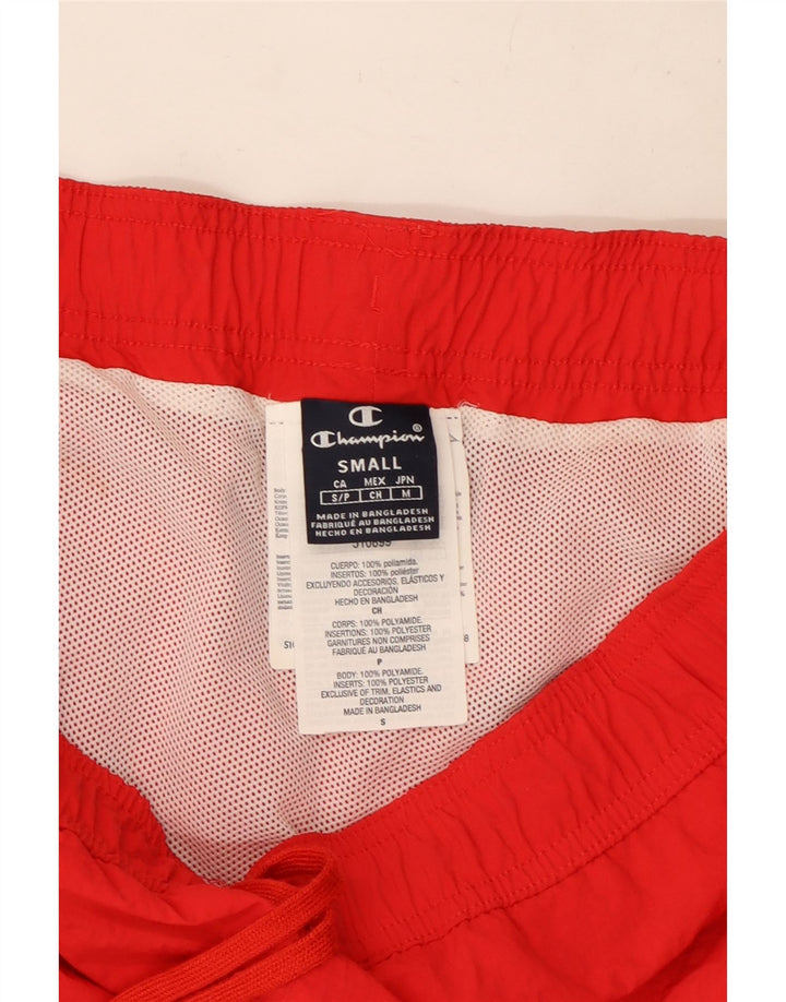 Champion Herre grafiske svømmeshorts Lille rød polyester