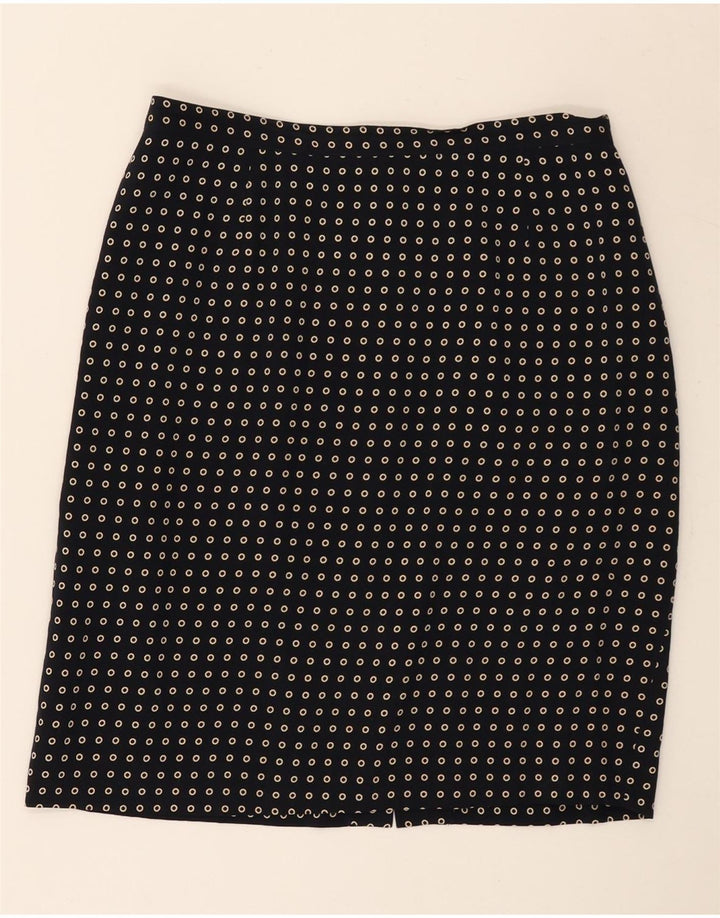 SUPERIOR Dame 2-delt nederdelsæt IT 44 Medium W30 Marineblå Plettet