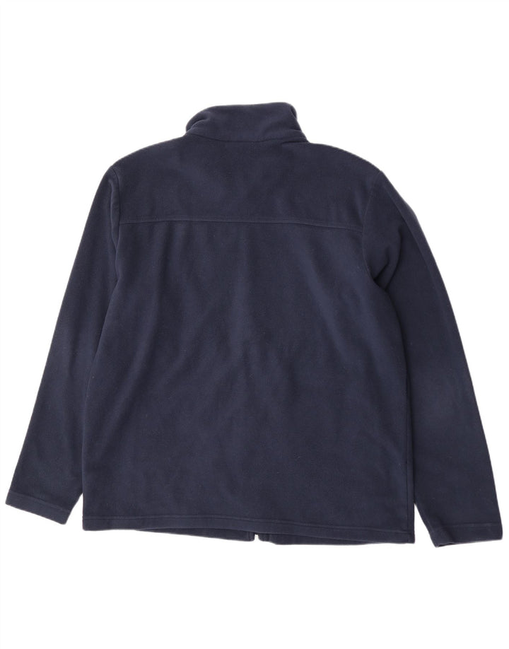 Columbia Herre Fleecejakke UK 42 XL Navy Blue Polyester