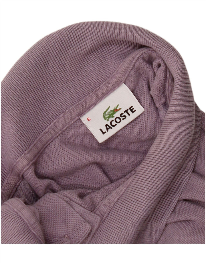 Lacoste Polo skjorte til mænd størrelse 6 XL Lilla