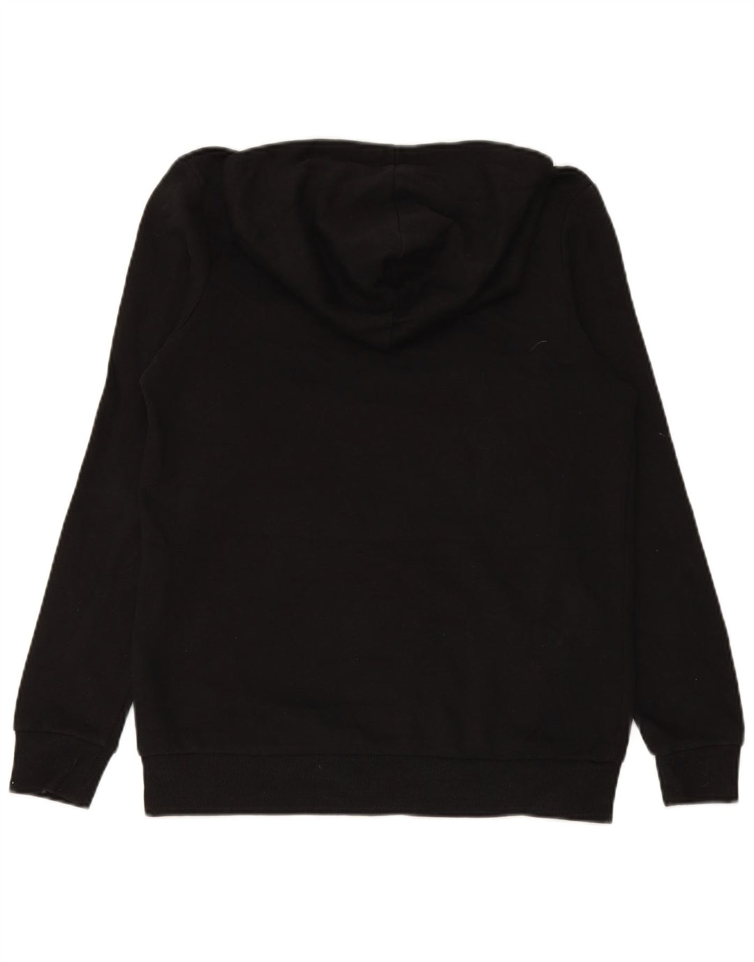 JACK & JONES Grafisk hættetrøje til drenge 15-16 år sort bomuld