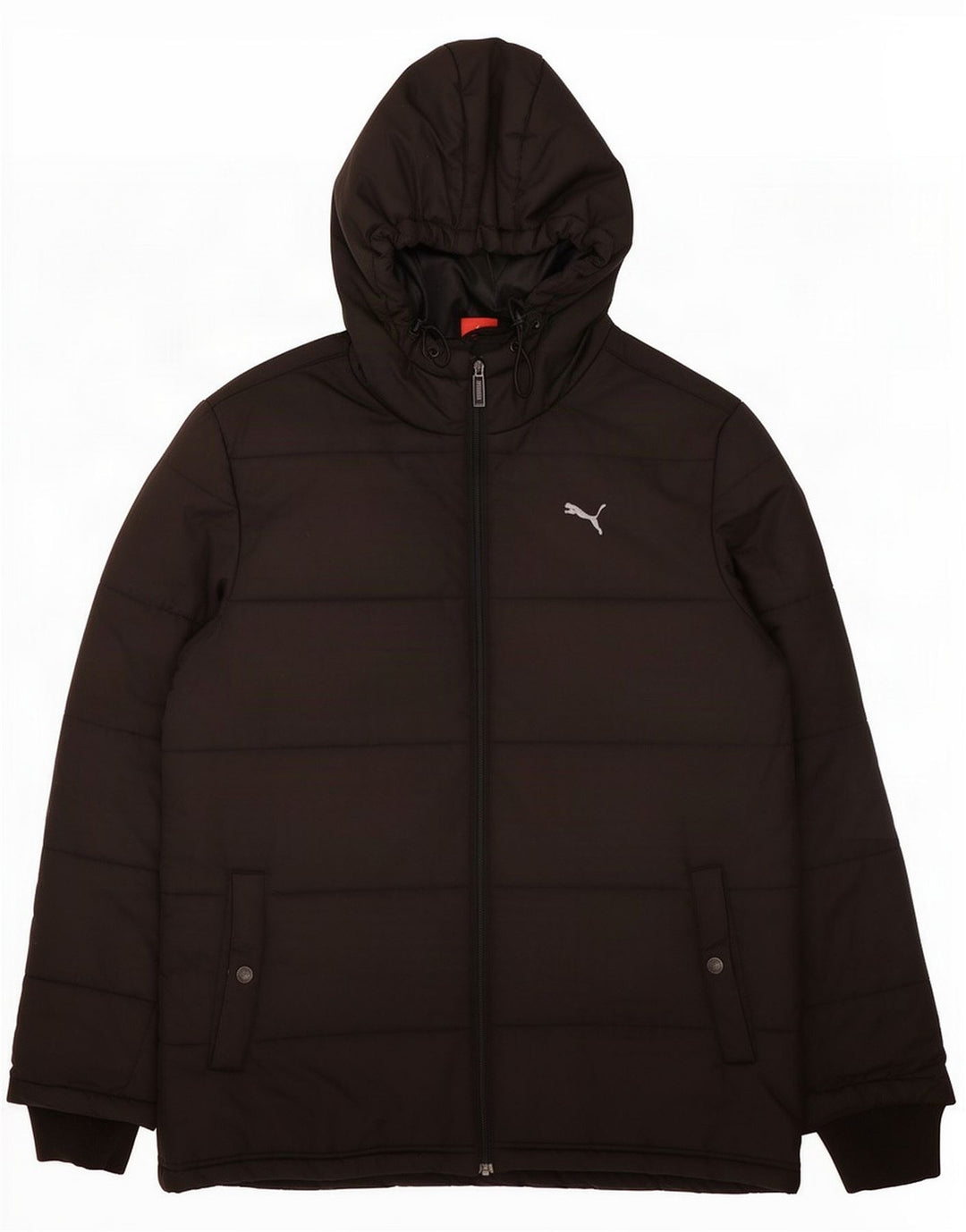 Puma Herre hættepolstret jakke UK 38 Medium Sort