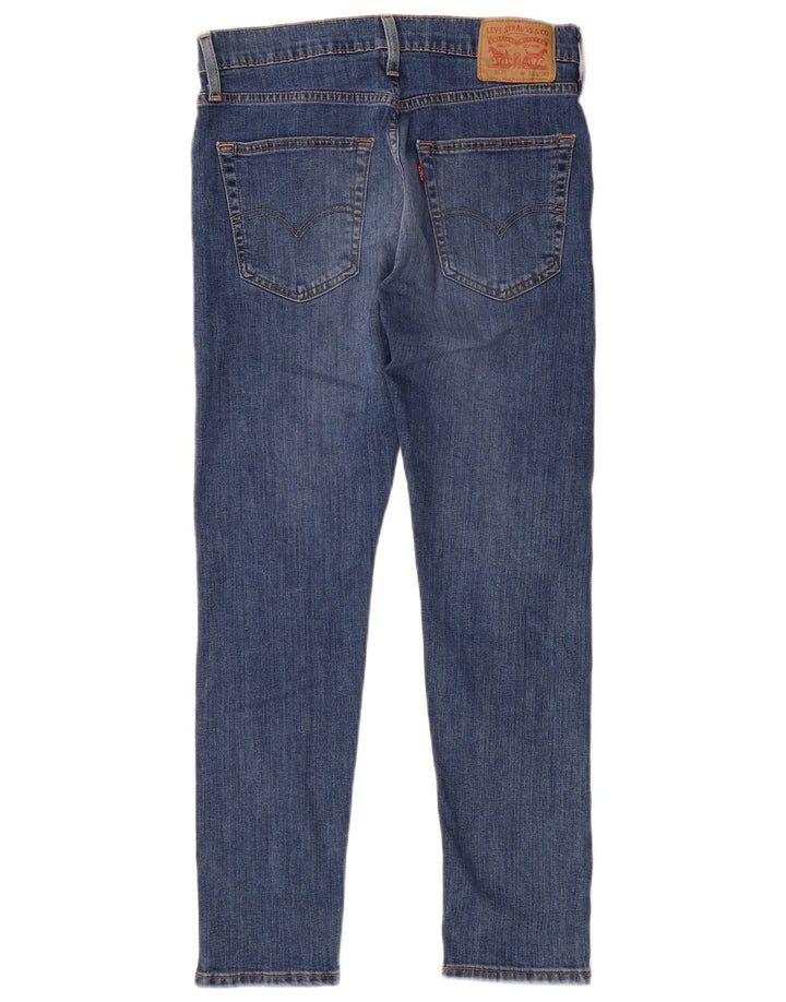 LEVI'S Herre 512 Slim Tapered Jeans W31 L30 Blå Bomuld