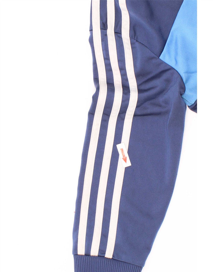 Adidas Træningsdragt Topjakke til drenge 5-6 år Navy Blue Colourblock Polyester