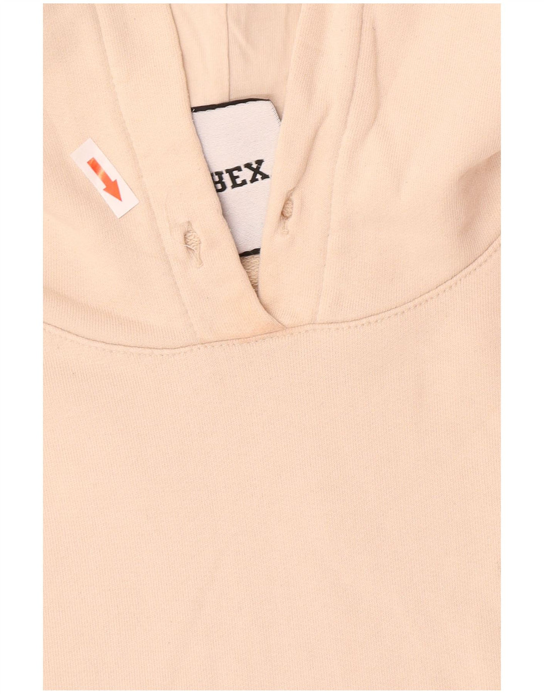 Pyrex grafisk hættetrøje til mænd XL Beige bomuld