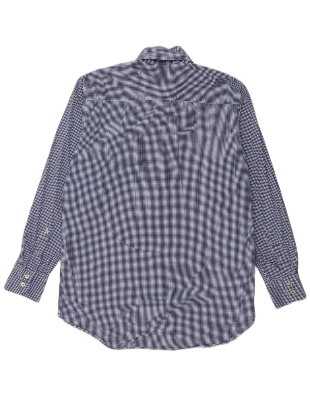 Boden Herreskjorte Medium Blue Gingham Cotton