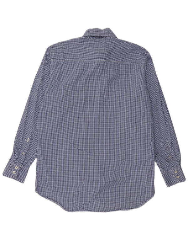 Boden Herreskjorte Medium Blue Gingham Cotton