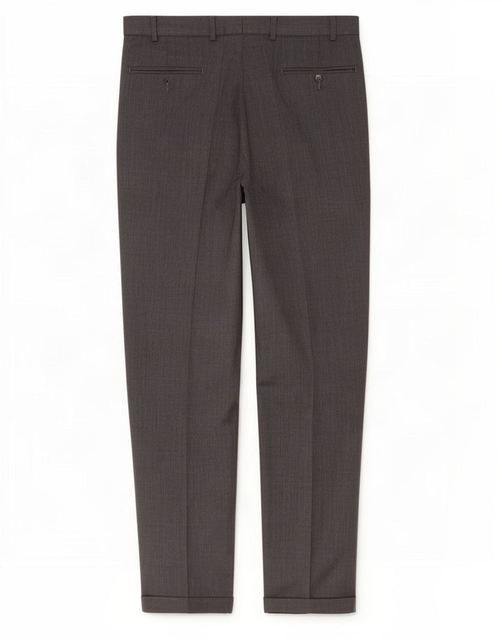 Marks & Spencer Herre Pegged Suit Bukser W36 L33 Grå Uld