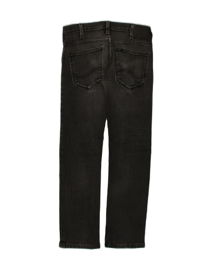 LEE Womens Powell Straight Jeans W29 L28 Black Cotton Vintage Lee and Second-Hand Lee from Messina Hembry 