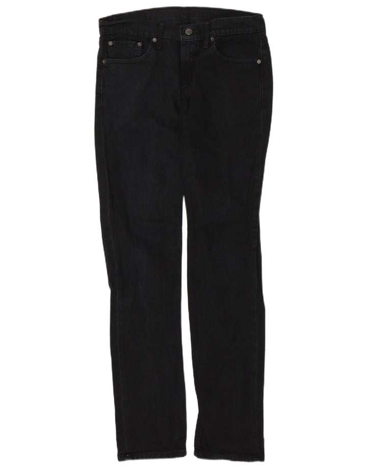 Levi's Slim Jeans til mænd W32 L34 sort bomuld