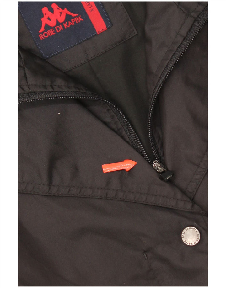 Kappa Dame Overfrakke UK 18 XL Sort Polyester