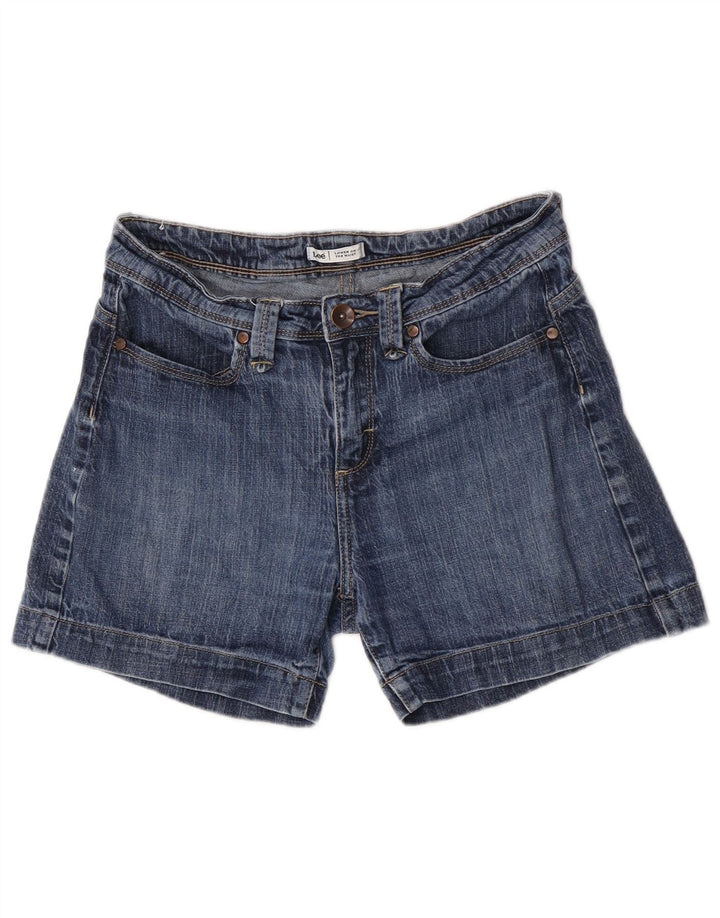 Lee Dame lavtaljede denimshorts US 6 Medium W28 Blå Bomuld