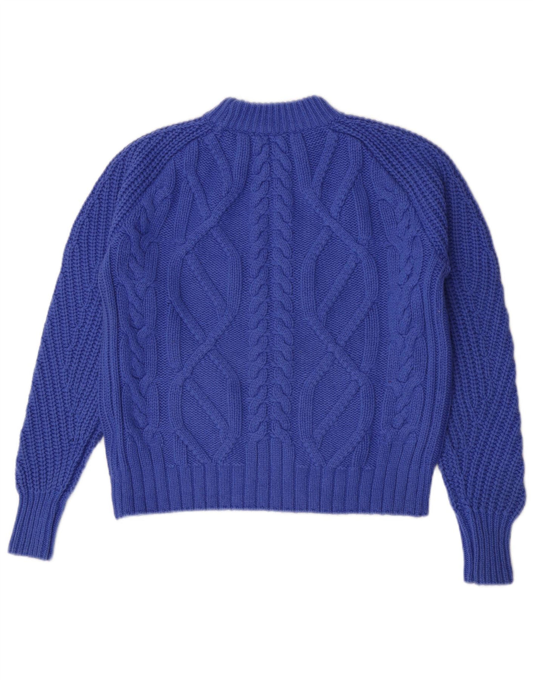 Marks & Spencer Dame Autograph Turtle Neck Jumper Sweater UK 8 Small Blue