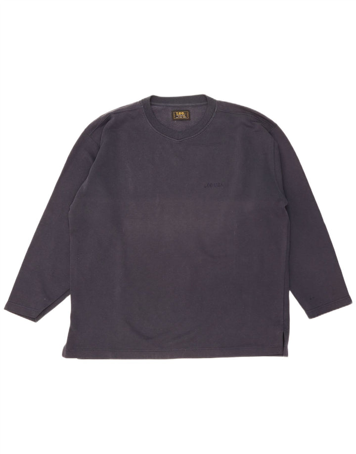 Lee Sweatshirt til mænd 2XL marineblå