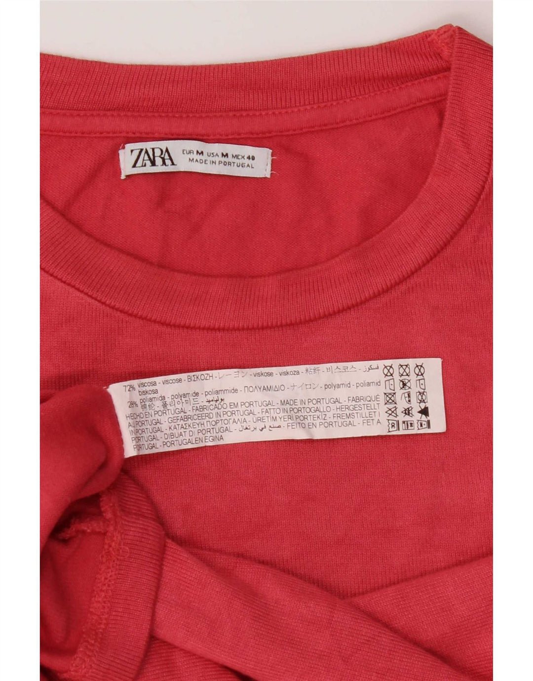 Zara dame medium rød viskose