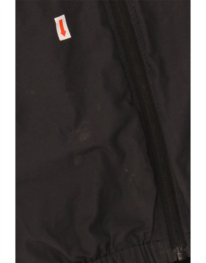 LYLE & SCOTT Bomberjakke med hætte til drenge 14-15 år sort bomuld